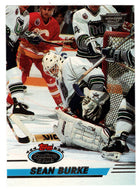Sean Burke - Hartford Whalers (NHL Hockey Card) 1993-94 Topps Stadium Club # 207 Mint