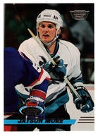 Jay More - San Jose Sharks (NHL Hockey Card) 1993-94 Topps Stadium Club # 208 Mint