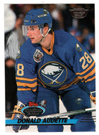 Donald Audette - Buffalo Sabres (NHL Hockey Card) 1993-94 Topps Stadium Club # 213 Mint