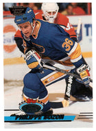 Philippe Bozon - St. Louis Blues (NHL Hockey Card) 1993-94 Topps Stadium Club # 214 Mint