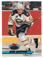 Ken Sutton - Buffalo Sabres (NHL Hockey Card) 1993-94 Topps Stadium Club # 219 Mint