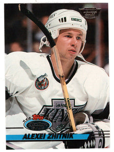 Alexei Zhitnik - Los Angeles Kings (NHL Hockey Card) 1993-94 Topps Stadium Club # 221 Mint