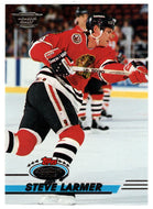 Steve Larmer - Chicago Blackhawks (NHL Hockey Card) 1993-94 Topps Stadium Club # 236 Mint