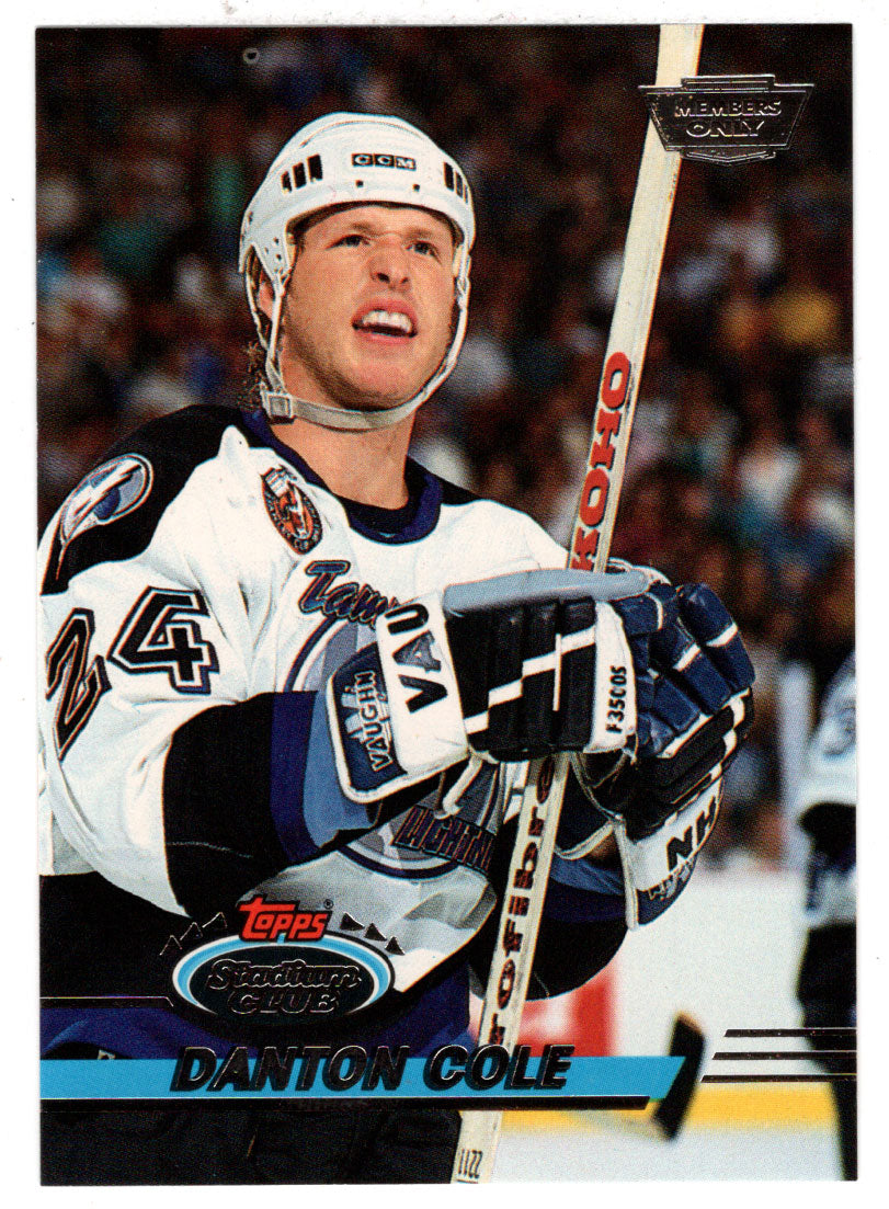Danton Cole - Tampa Bay Lightning (NHL Hockey Card) 1993-94 Topps Stadium Club # 239 Mint