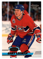 Gary Leeman - Montreal Canadiens (NHL Hockey Card) 1993-94 Topps Stadium Club # 244 Mint