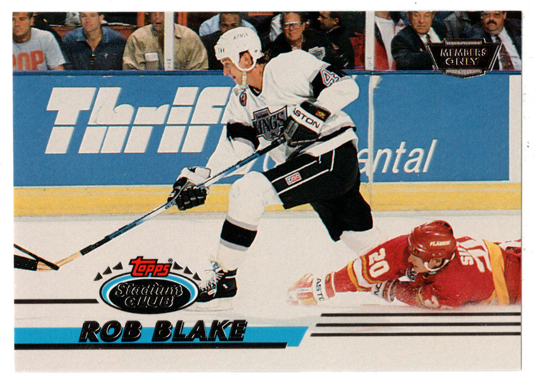 Rob Blake - Los Angeles Kings (NHL Hockey Card) 1993-94 Topps Stadium Club # 246 Mint