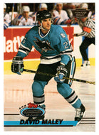 David Maley - San Jose Sharks (NHL Hockey Card) 1993-94 Topps Stadium Club # 259 Mint