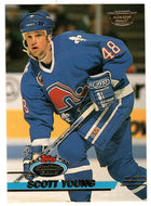 Scott Young - Quebec Nordiques (NHL Hockey Card) 1993-94 Topps Stadium Club # 261 Mint