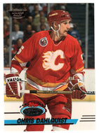 Chris Dahlquist - Calgary Flames (NHL Hockey Card) 1993-94 Topps Stadium Club # 266 Mint