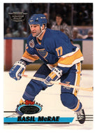 Basil McRae - St. Louis Blues (NHL Hockey Card) 1993-94 Topps Stadium Club # 273 Mint