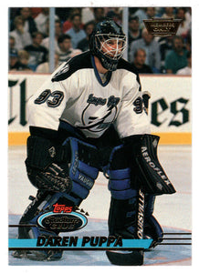 Daren Puppa - Tampa Bay Lightning (NHL Hockey Card) 1993-94 Topps Stadium Club # 275 Mint