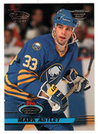Mark Astley RC - Buffalo Sabres (NHL Hockey Card) 1993-94 Topps Stadium Club # 311 Mint