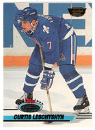 Curtis Leschyshyn - Quebec Nordiques (NHL Hockey Card) 1993-94 Topps Stadium Club # 336 Mint