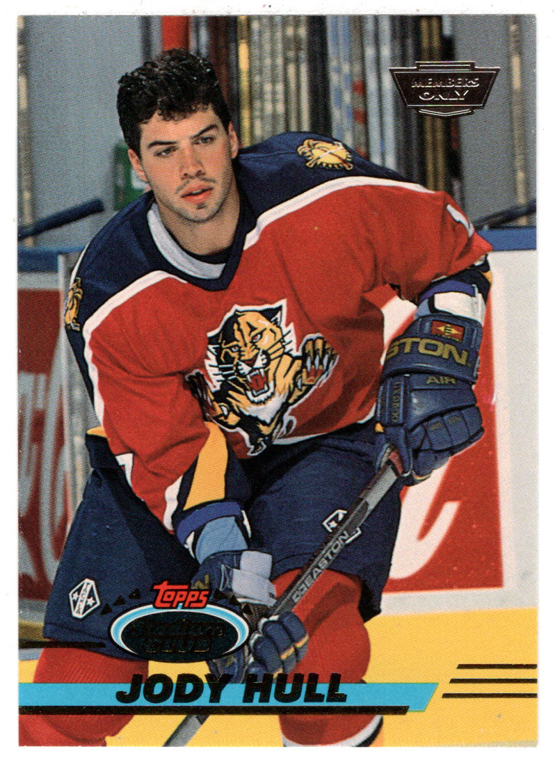 Jody Hull - Florida Panthers (NHL Hockey Card) 1993-94 Topps Stadium Club # 344 Mint