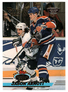 Jason Arnott RC - Edmonton Oilers (NHL Hockey Card) 1993-94 Topps Stadium Club # 345 Mint