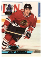 Jeff Shantz RC - Chicago Blackhawks (NHL Hockey Card) 1993-94 Topps Stadium Club # 348 Mint