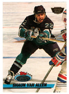 Shaun Van Allen - Anaheim Ducks (NHL Hockey Card) 1993-94 Topps Stadium Club # 361 Mint