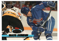 Mats Sundin - Quebec Nordiques (NHL Hockey Card) 1993-94 Topps Stadium Club # 370 Mint