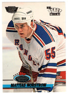 Mattias Norstrom RC - New York Rangers (NHL Hockey Card) 1993-94 Topps Stadium Club # 371 Mint