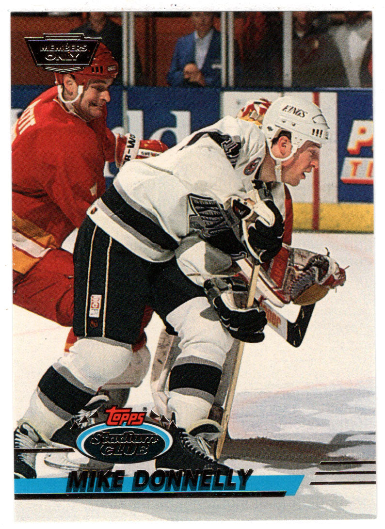 Mike Donnelly - Los Angeles Kings (NHL Hockey Card) 1993-94 Topps Stadium Club # 374 Mint