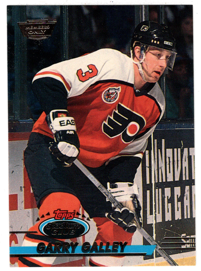 Garry Galley -Philadelphia Flyers (NHL Hockey Card) 1993-94 Topps Stadium Club # 381 Mint