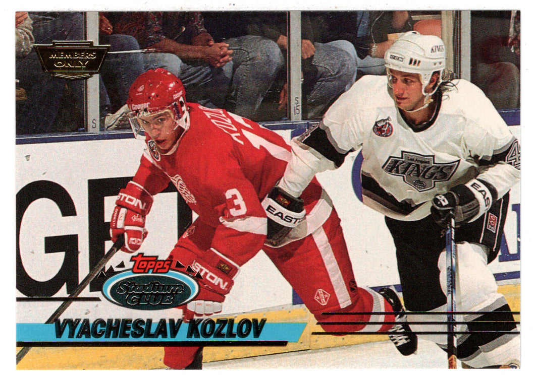Slava Kozlov - Detroit Red Wings (NHL Hockey Card) 1993-94 Topps Stadium Club # 388 Mint