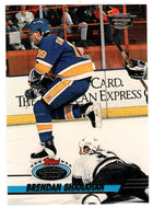 Brendan Shanahan - St. Louis Blues (NHL Hockey Card) 1993-94 Topps Stadium Club # 389 Mint