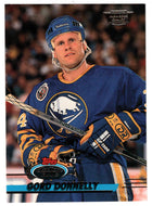 Gord Donnelly - Buffalo Sabres (NHL Hockey Card) 1993-94 Topps Stadium Club # 396 Mint