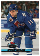 Owen Nolan - Quebec Nordiques (NHL Hockey Card) 1993-94 Topps Stadium Club # 397 Mint