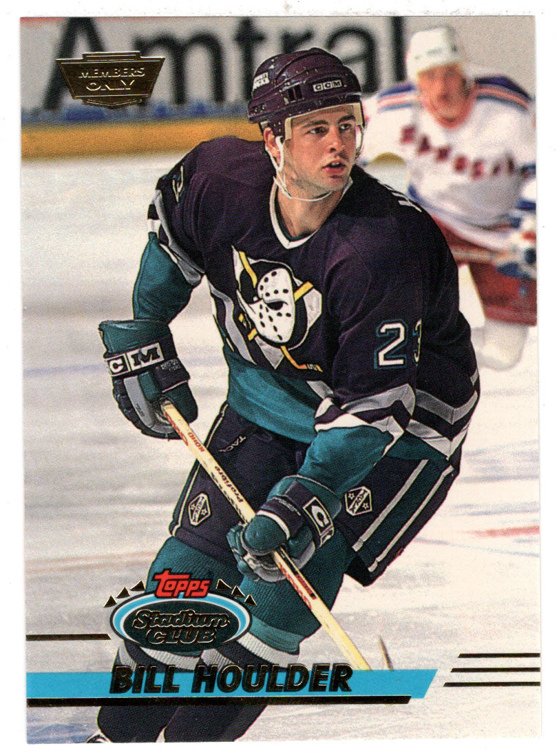 Bill Houlder - Anaheim Ducks (NHL Hockey Card) 1993-94 Topps Stadium Club # 419 Mint