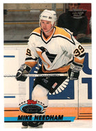 Mike Needham - Pittsburgh Penguins (NHL Hockey Card) 1993-94 Topps Stadium Club # 452 Mint