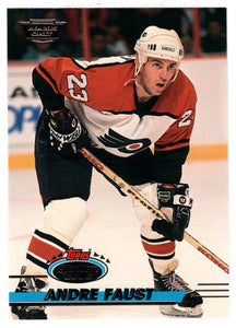 Andre Faust - Philadelphia Flyers (NHL Hockey Card) 1993-94 Topps Stadium Club # 462 Mint