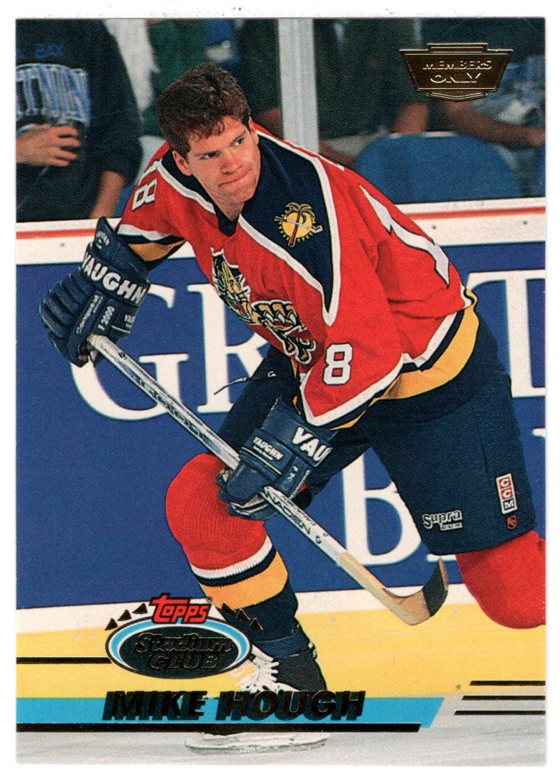 Mike Hough - Florida Panthers (NHL Hockey Card) 1993-94 Topps Stadium Club # 466 Mint