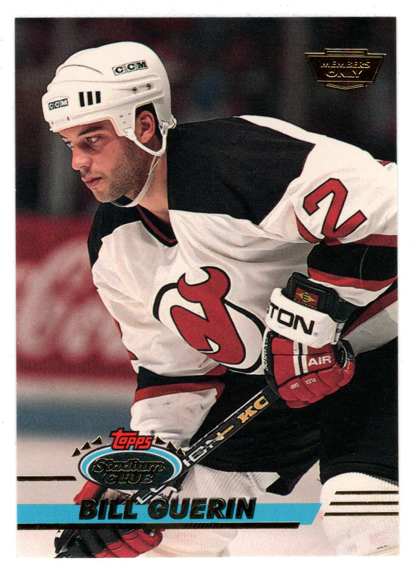 Bill Guerin - New Jersey Devils (NHL Hockey Card) 1993-94 Topps Stadium Club # 467 Mint