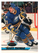 Scott Thomas RC - Buffalo Sabres (NHL Hockey Card) 1993-94 Topps Stadium Club # 471 Mint