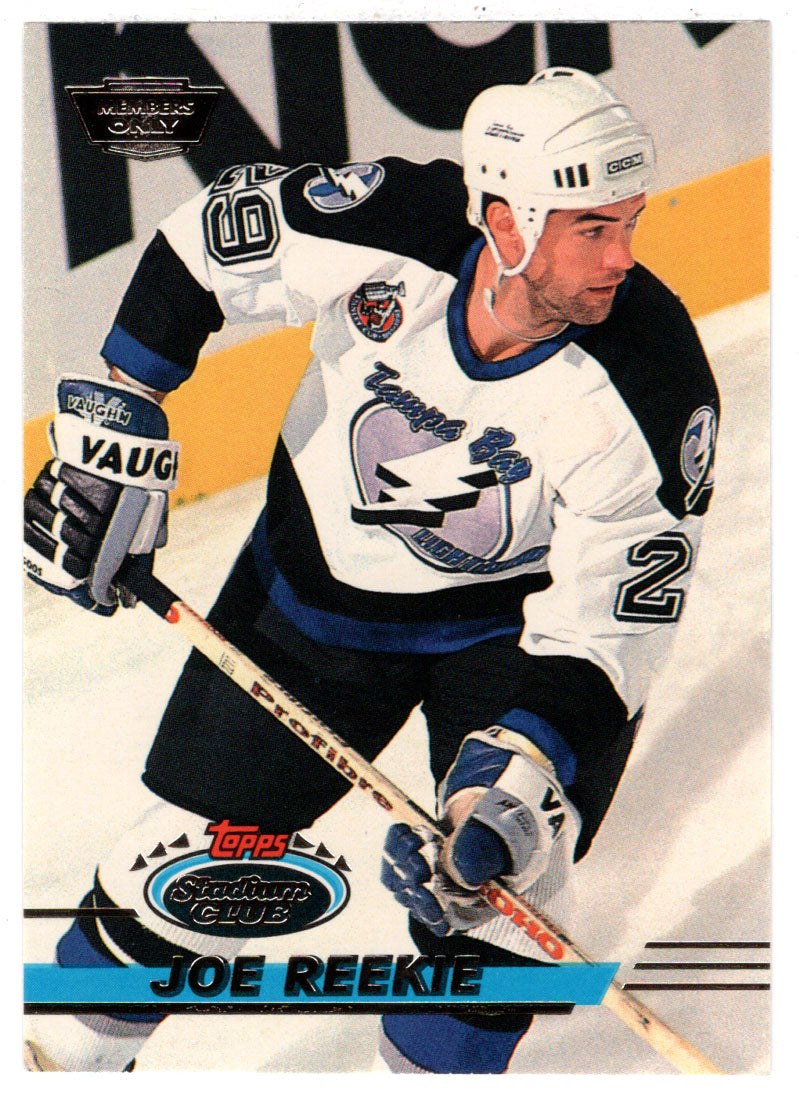 Joe Reekie - Tampa Bay Lightning (NHL Hockey Card) 1993-94 Topps Stadium Club # 486 Mint