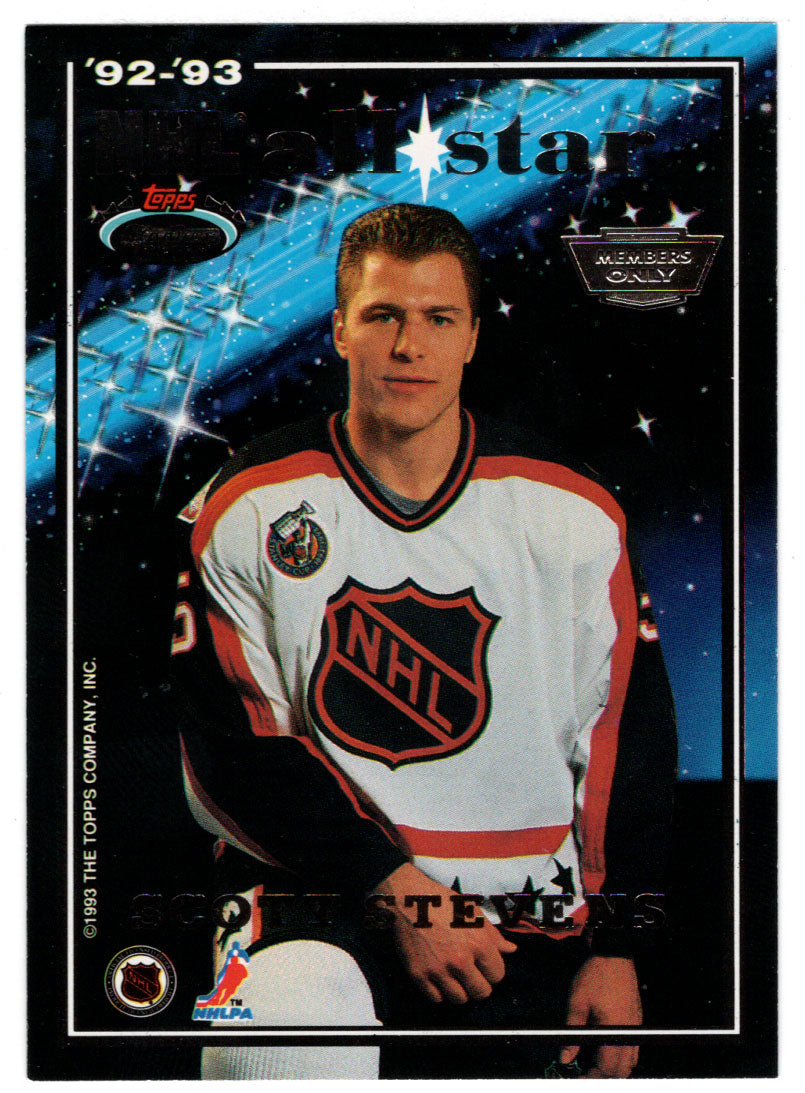 Scott Stevens - Phil Housley - All-Stars (NHL Hockey Card) 1993-94 Topps Stadium Club # 9 Mint