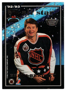 Adam Oates - Brian Bradley - All-Stars (NHL Hockey Card) 1993-94 Topps Stadium Club # 11 Mint
