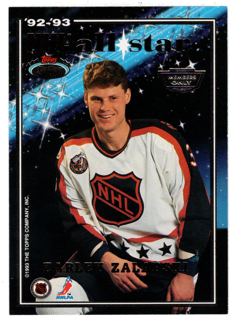 Dave Manson - Zarley Zalapski - All-Stars (NHL Hockey Card) 1993-94 Topps Stadium Club # 14 Mint