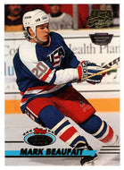 Mark Beaufait - Team USA - Members Only (NHL Hockey Card) 1993-94 Topps Stadium Club # 1 Mint