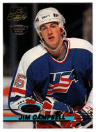 Jim Campbell - Team USA - Members Only (NHL Hockey Card) 1993-94 Topps Stadium Club # 2 Mint