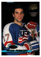 Peter Ferraro - Team USA - Members Only (NHL Hockey Card) 1993-94 Topps Stadium Club # 6 Mint