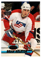 Brian Rolston - Team USA - Members Only (NHL Hockey Card) 1993-94 Topps Stadium Club # 21 Mint