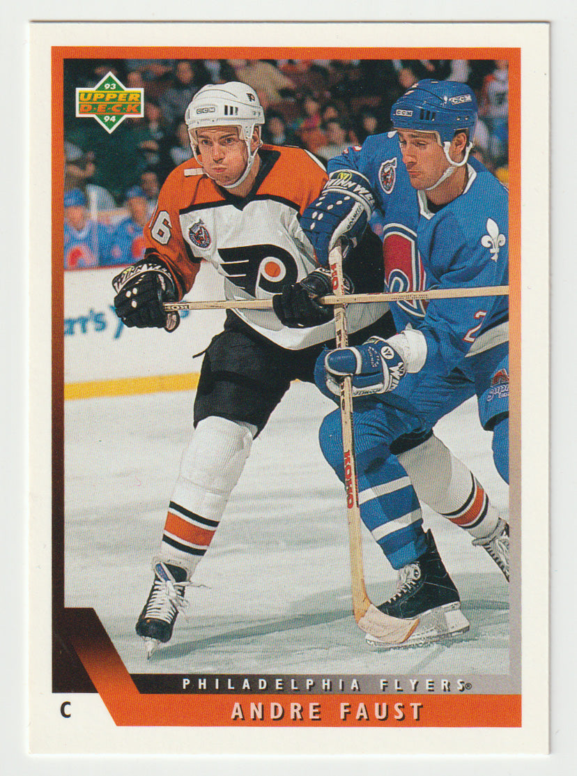 Andre Faust - Philadelphia Flyers (NHL Hockey Card) 1993-94 Upper Deck # 63 Mint