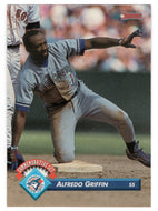 Alfredo Griffin - 1993 Blue Jays 1992 Championship Season (MLB Baseball Card) 1993 Donruss # 6 Mint