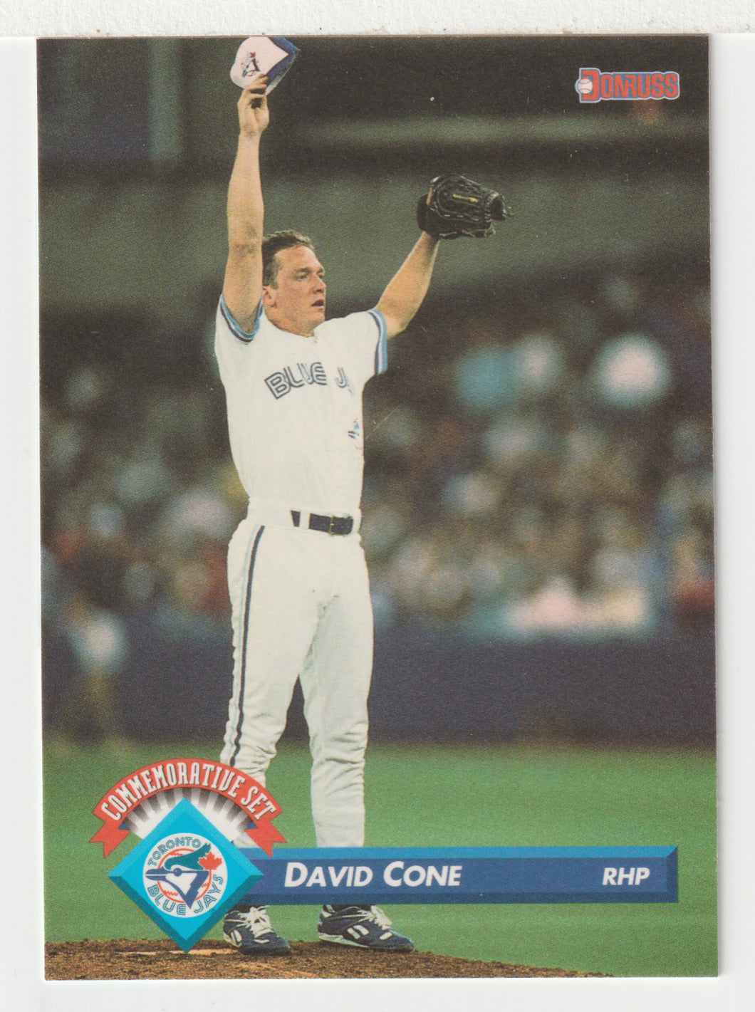 David Cone - 1993 Blue Jays 1992 Championship Season (MLB Baseball Card) 1993 Donruss # 15 Mint