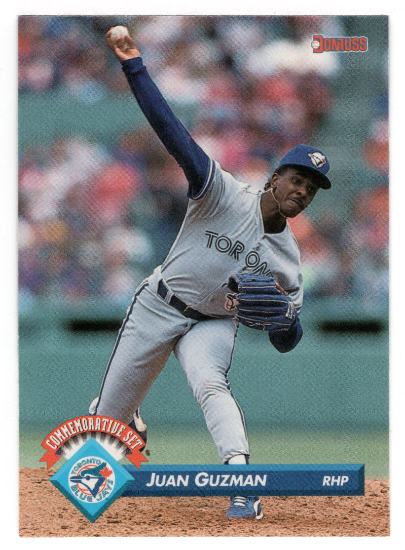 Juan Guzman - 1993 Blue Jays 1992 Championship Season (MLB Baseball Card) 1993 Donruss # 17 Mint