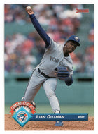 Juan Guzman - 1993 Blue Jays 1992 Championship Season (MLB Baseball Card) 1993 Donruss # 17 Mint