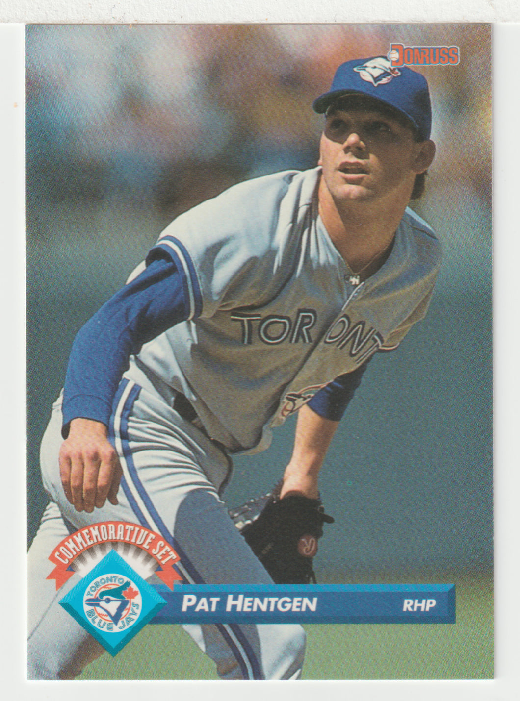 Pat Hentgen - 1993 Blue Jays 1992 Championship Season (MLB Baseball Card) 1993 Donruss # 33 Mint