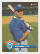 Mike Maksudian - 1993 Blue Jays 1992 Championship Season (MLB Baseball Card) 1993 Donruss # 39 Mint